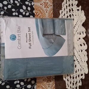 Comfort Bay Microfiber Full Sheet Set - Soft Teal